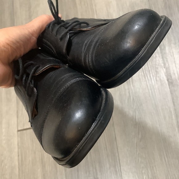 Florsheim Black Lesther CENTER Cap Toe Lace-Up Oxfords size‎ 10D main image 6
